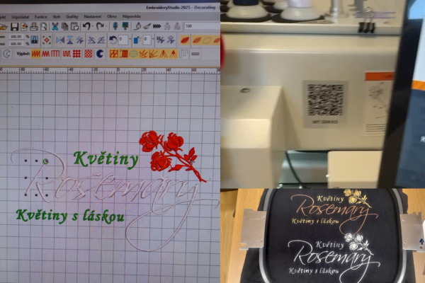 Pracovní a firemní oblečení s výšivkou