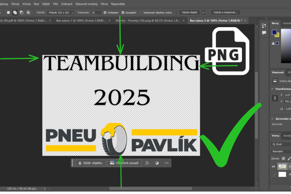 Potisk firemního a pracovního oblečení