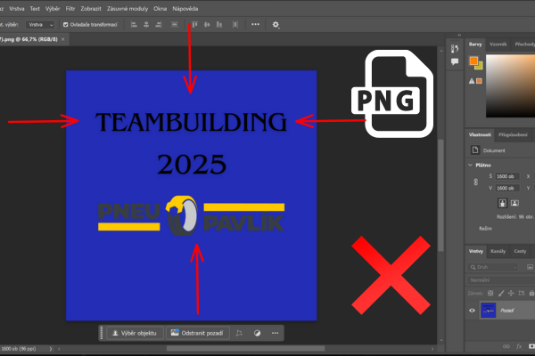 Potiska na firemní a pracovní oblečení