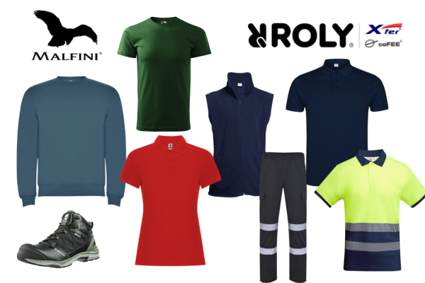 Firemní, pracovmí a  bezpečnostní oblečení, doplňky a obuv